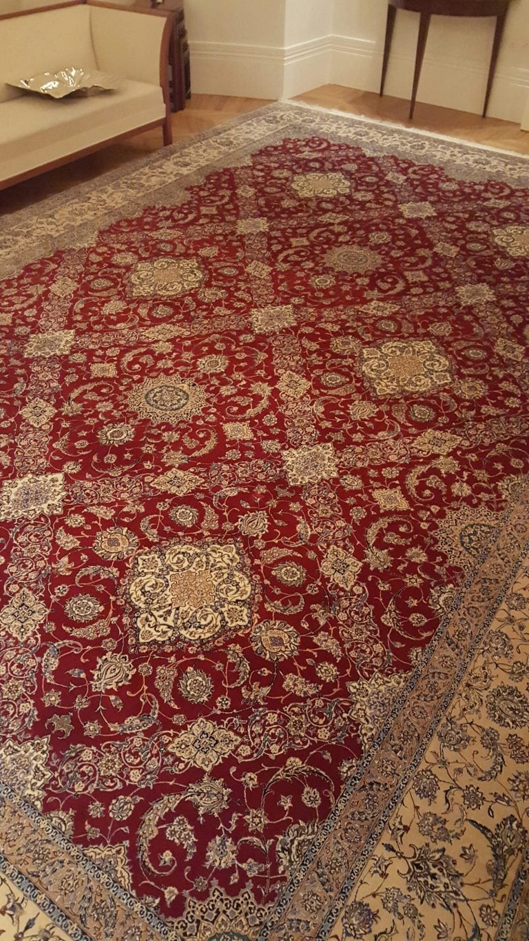Large Persian carpets specialist cleaned and repaired The Oriental